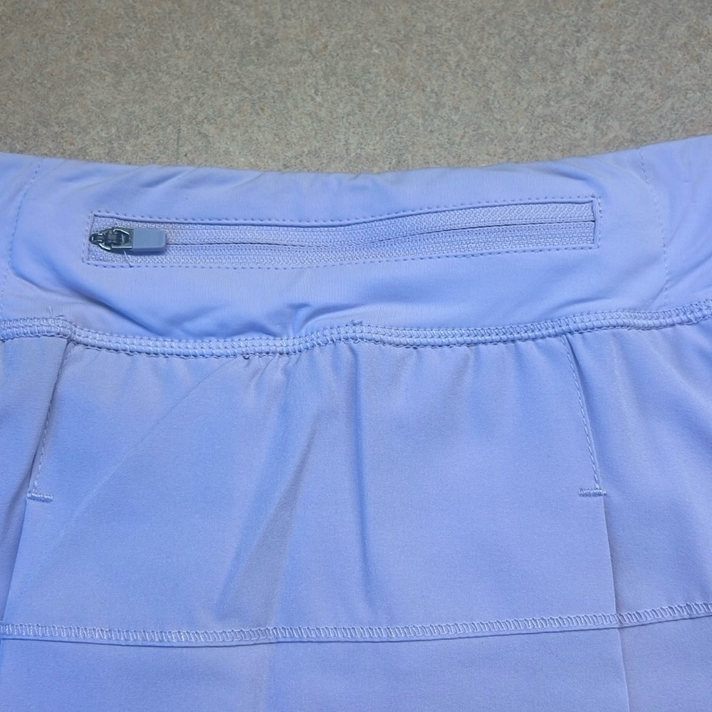 GB Sport Lilac skort. 2 side pockets on shorts under the skirt. Size L NWT - Picture 5 of 13